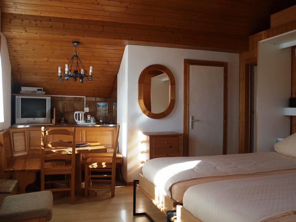 Au Bel Air Hotel Leysin Quarto foto
