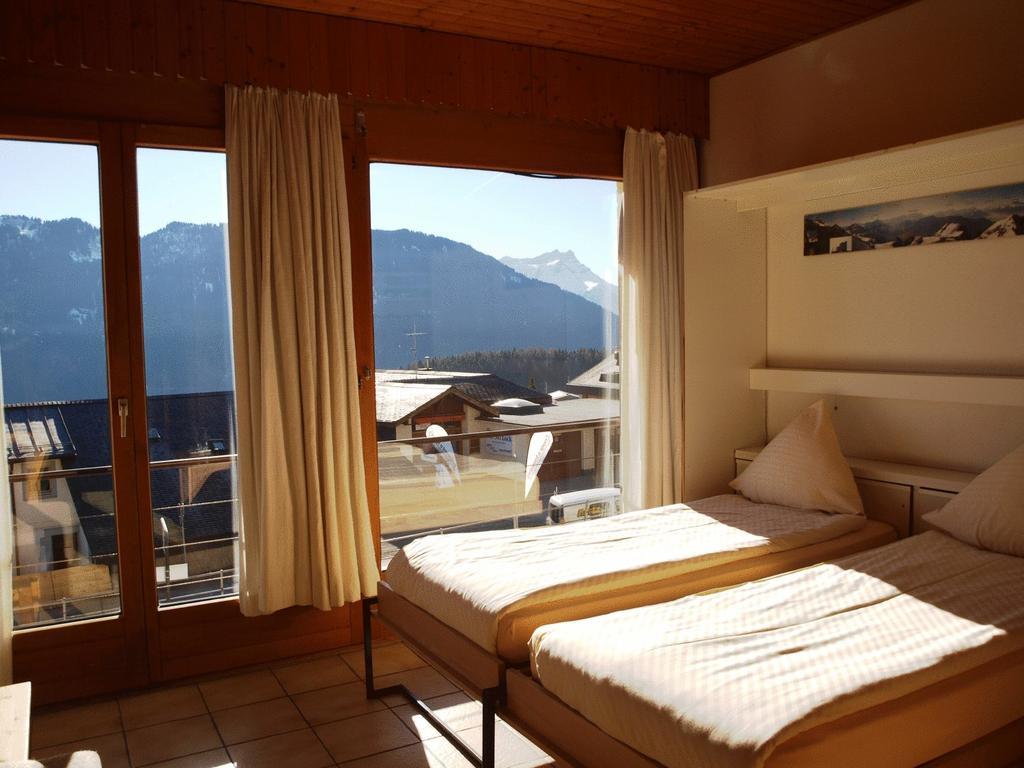 Au Bel Air Hotel Leysin Quarto foto